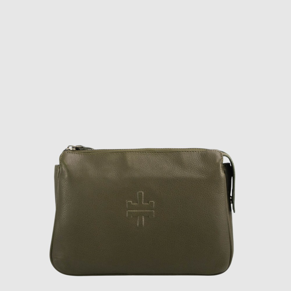 MARRUCA - Sac à main en cuir à triple compartiments - The Trend