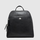 SAC A DOS CUIR GRANDE OUVERT.