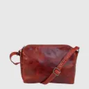 Triple-compartment leather handbag – H.U.N.T