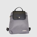 EMILIE - Sac à dos en nylon et cuir végane – URBANI
