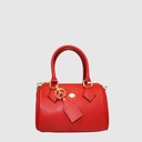 CATERINA - Leather handbag with handles – The Trend