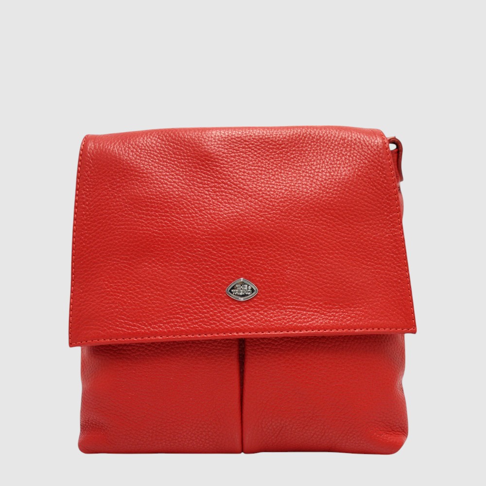 VERONICA - Sac à main en cuir à rabat - The Trend