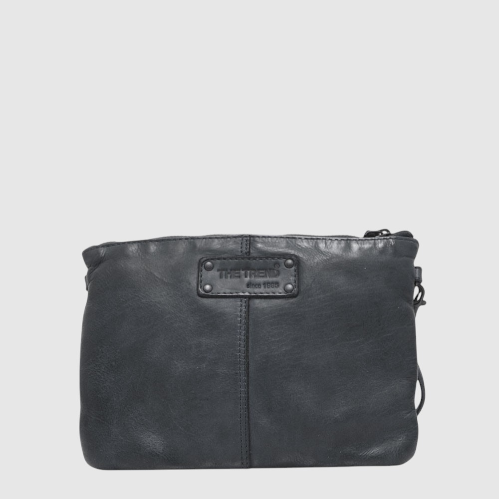 Petit sac à main en cuir vintage à double compartiments – The Trend