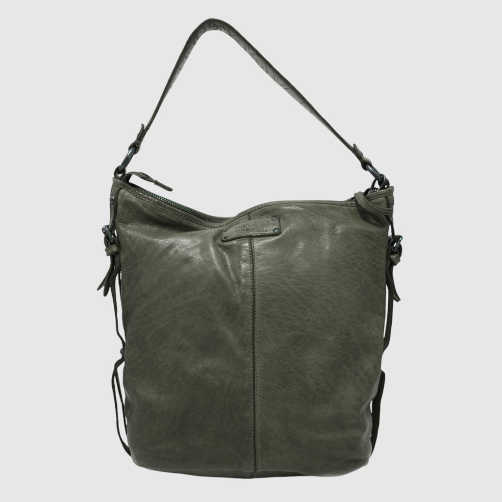 Grand sac à main en cuir vintage - The Trend