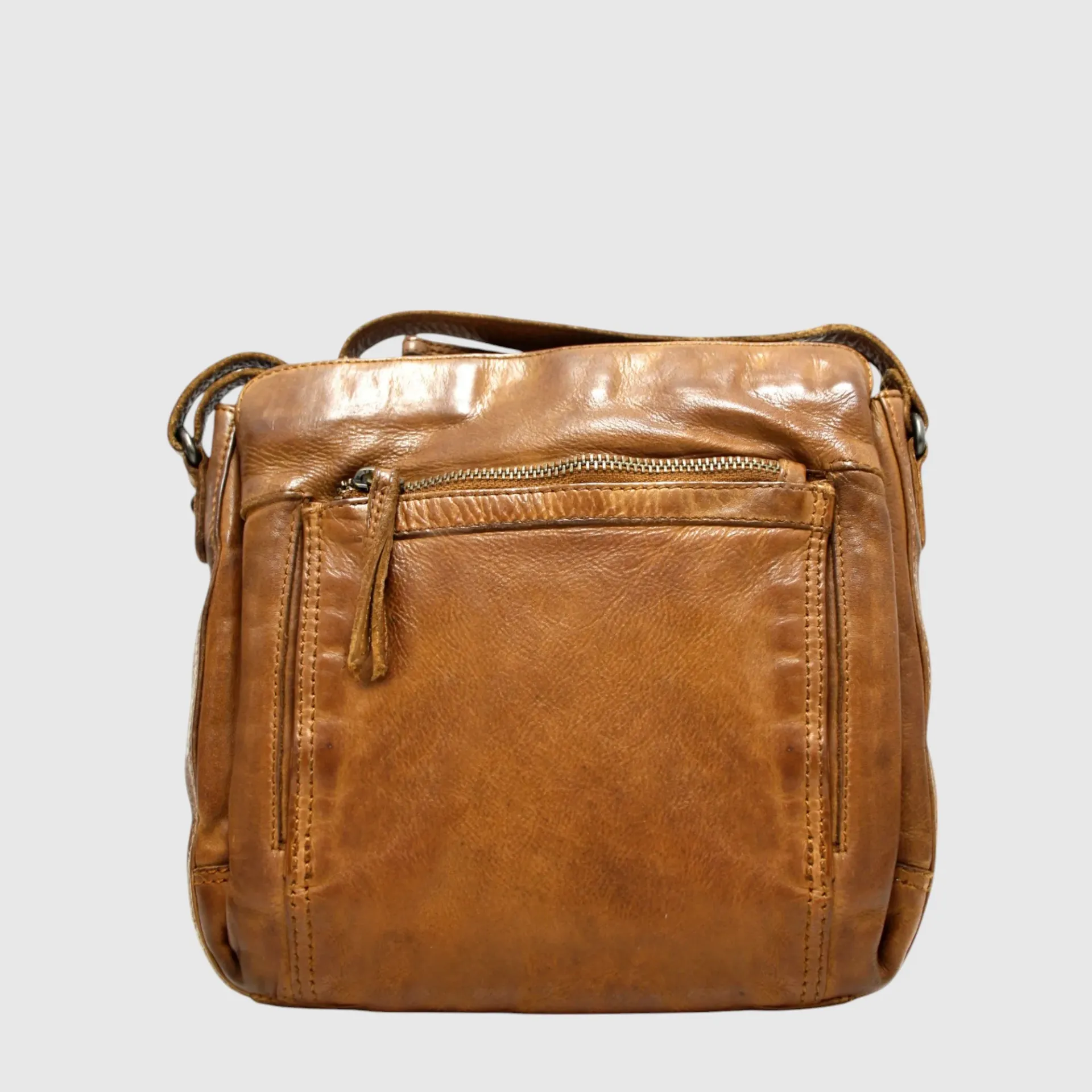 Sac à main en cuir triple compartiment – The Trend