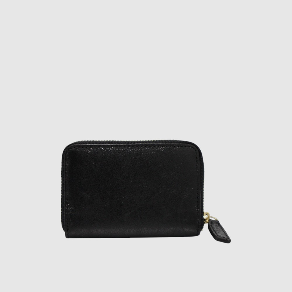 The Trend RFID accordion card holder in glossy leather