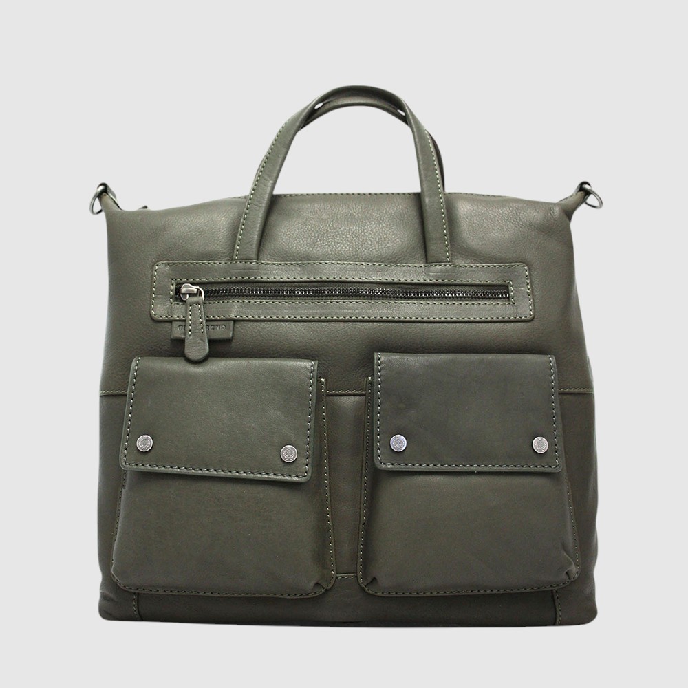 SYRACUSE - Sac à main en cuir à poignées - The Trend