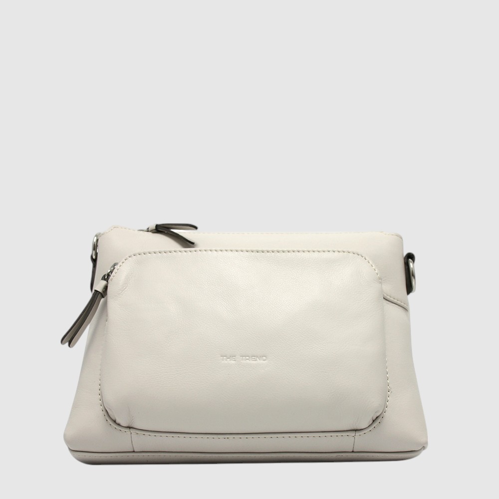 Sac à main organisateur en cuir double compartiment – The Trend