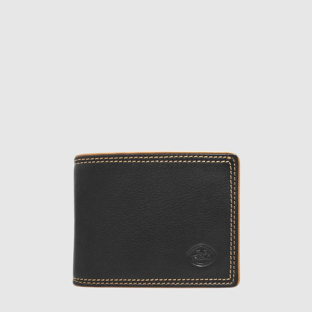 Portefeuille en cuir RFID à deux volets – The Trend