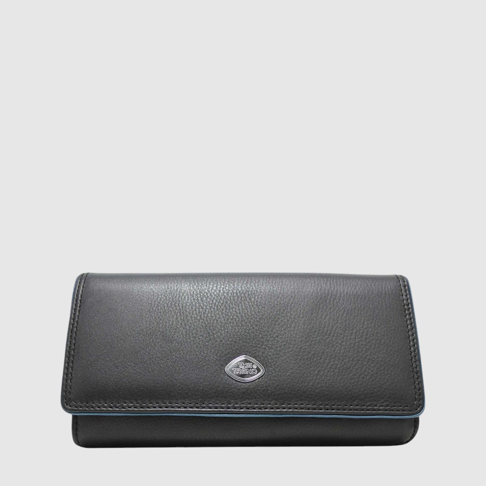 PF LONG RABAT CUIR BORDURE