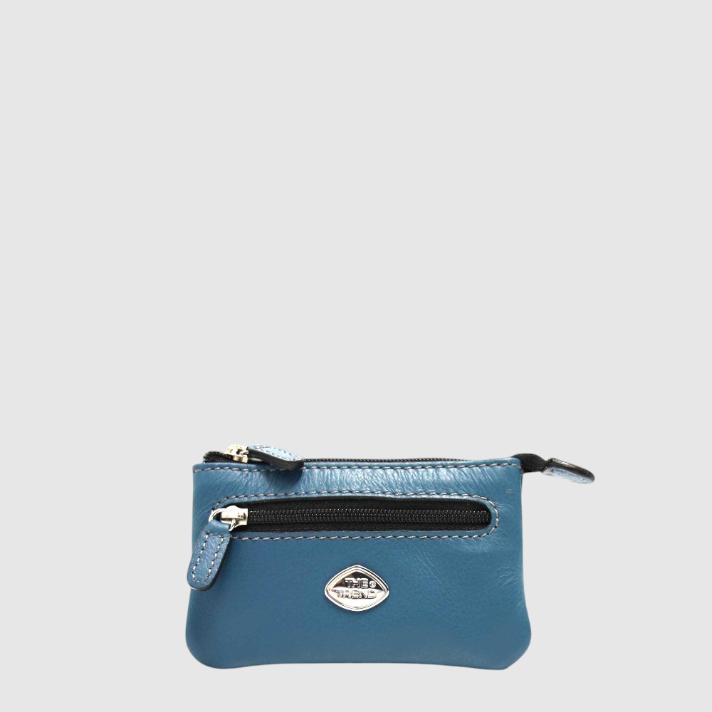 Small leather wallet with 2 compartments – The Trend